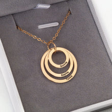 Load image into Gallery viewer, 599. Interlocking Circle Necklace