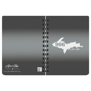 906 Michigan Yooper Notebook Black