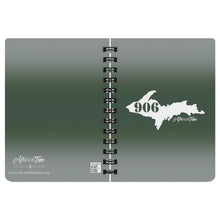Load image into Gallery viewer, 906 Michigan Yooper Notebook Green