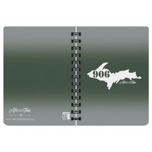 906 Michigan Yooper Notebook Green