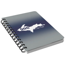 Load image into Gallery viewer, 906 Michigan Yooper Notebook Navy