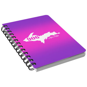 906 Michigan Yooper Notebook Pink