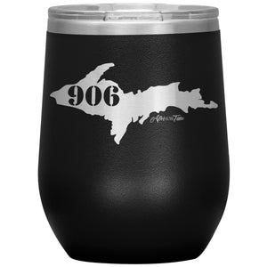 906 Yooper Michigan 12oz Wine Insulated Tumbler