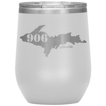 Load image into Gallery viewer, 906 Yooper Michigan 12oz Wine Insulated Tumbler