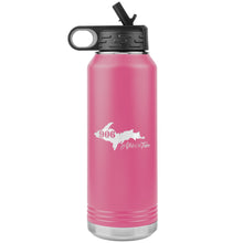 Load image into Gallery viewer, 906 Yooper Michigan 32oz Water Bottle Insulated