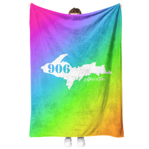 906 Yooper Michigan Fleece Blanket