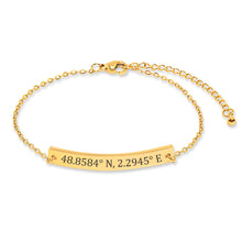 Load image into Gallery viewer, Coordinates Bracelet