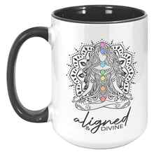 Load image into Gallery viewer, Aligned &amp; Divine Coffee Mug