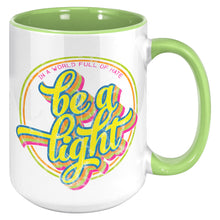 Load image into Gallery viewer, Be The Light 15 oz Coffee Mug