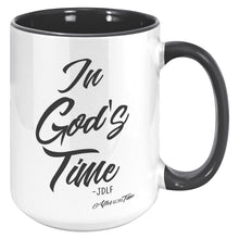 Load image into Gallery viewer, In God’s Time 15oz Accent Mug