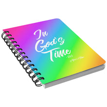 Load image into Gallery viewer, In Gods Time Rainbow Notebook