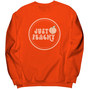 Just Peachy Crewneck Sweatshirt