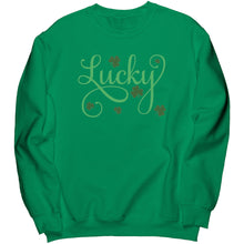Load image into Gallery viewer, Lucky Shamrock Sweatshirt