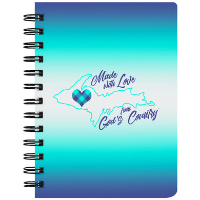 Made With Love Notebook Teal and Navy