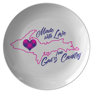 Made With Love Pink Dinner Plates