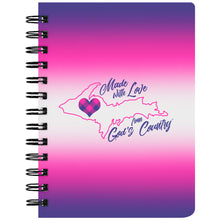 Load image into Gallery viewer, Made With Love Pink Notebook