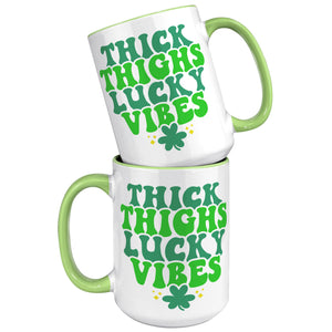 Thick Thighs, Lucky Vibes Mug