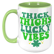 Load image into Gallery viewer, Thick Thighs, Lucky Vibes Mug