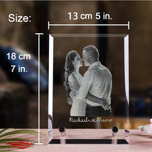 Load image into Gallery viewer, 3D Engraving Crystal Photo Frame