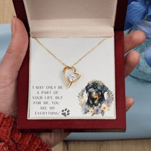 Load image into Gallery viewer, Forever Love Necklace - Rottweiler