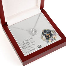 Load image into Gallery viewer, Lucky In Love Necklace - Rottweiler