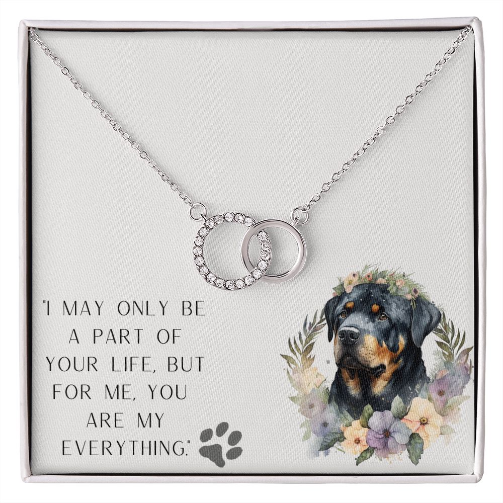 Perfect Pair Necklace - Rottweiler