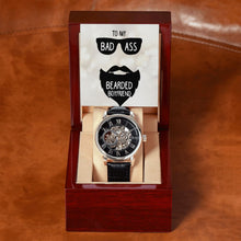 Load image into Gallery viewer, Men&#39;s Openwork Watch with LED Box