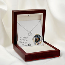 Load image into Gallery viewer, Delicate Heart Necklace - Rottweiler