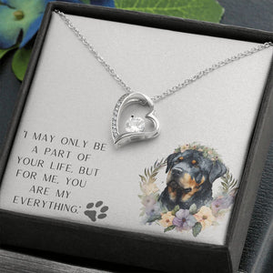 Forever Love Necklace - Rottweiler