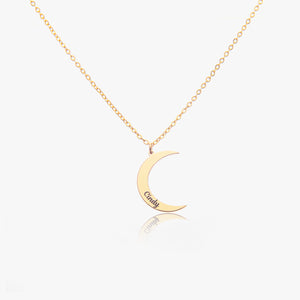 620. Crescent moon pendant