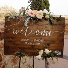 Load image into Gallery viewer, 494. Wood Welcome Sign