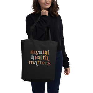 Mental Health Matters Tote Bag, Tote bag, mental health, mental health tote,