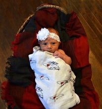 Load image into Gallery viewer, Made With Love Buffalo Plaid Swaddle