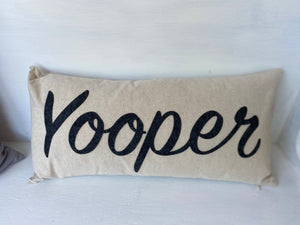 Yooper Lumbar Pillow
