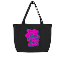 Load image into Gallery viewer, Self Love Club Large organic tote bag