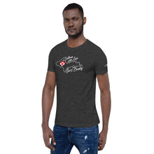 Load image into Gallery viewer, Made With Love from God’s Country Short-Sleeve Unisex T-Shirt (White Logo)