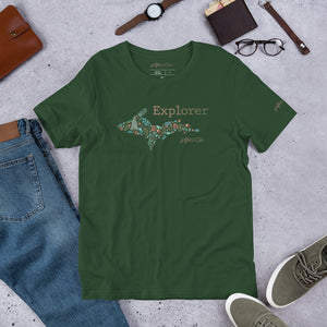 Explorer Upper Peninsula Short-Sleeve Unisex T-Shirt